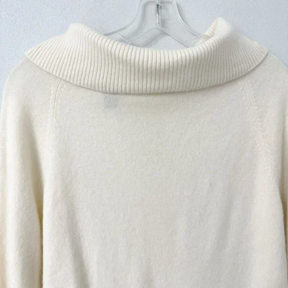 Valerie Steven’s Cashmere 2 Ply Cream Sweater Size XL - Picture 6 of 13